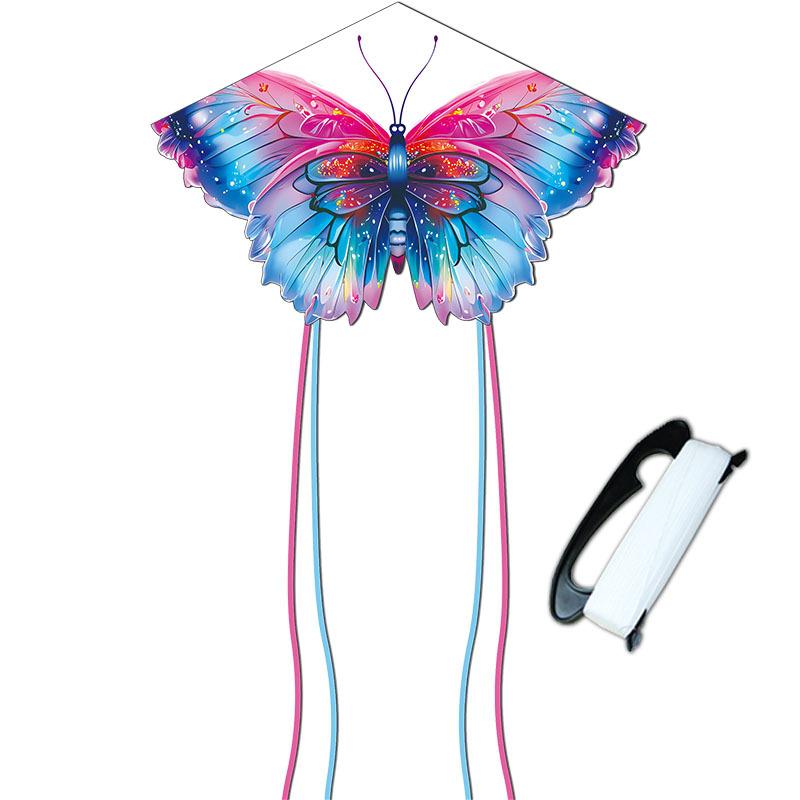 Beautiful Butterfly Kite For Kids Adults Large Kite With Long Tail Easy To Fly For Outdoor Beach Park Activities