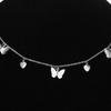 Exquisite Multilayer Pendant Butterfly Necklace, Women Ladies Dainty Choker Chain, Boho Jewelry