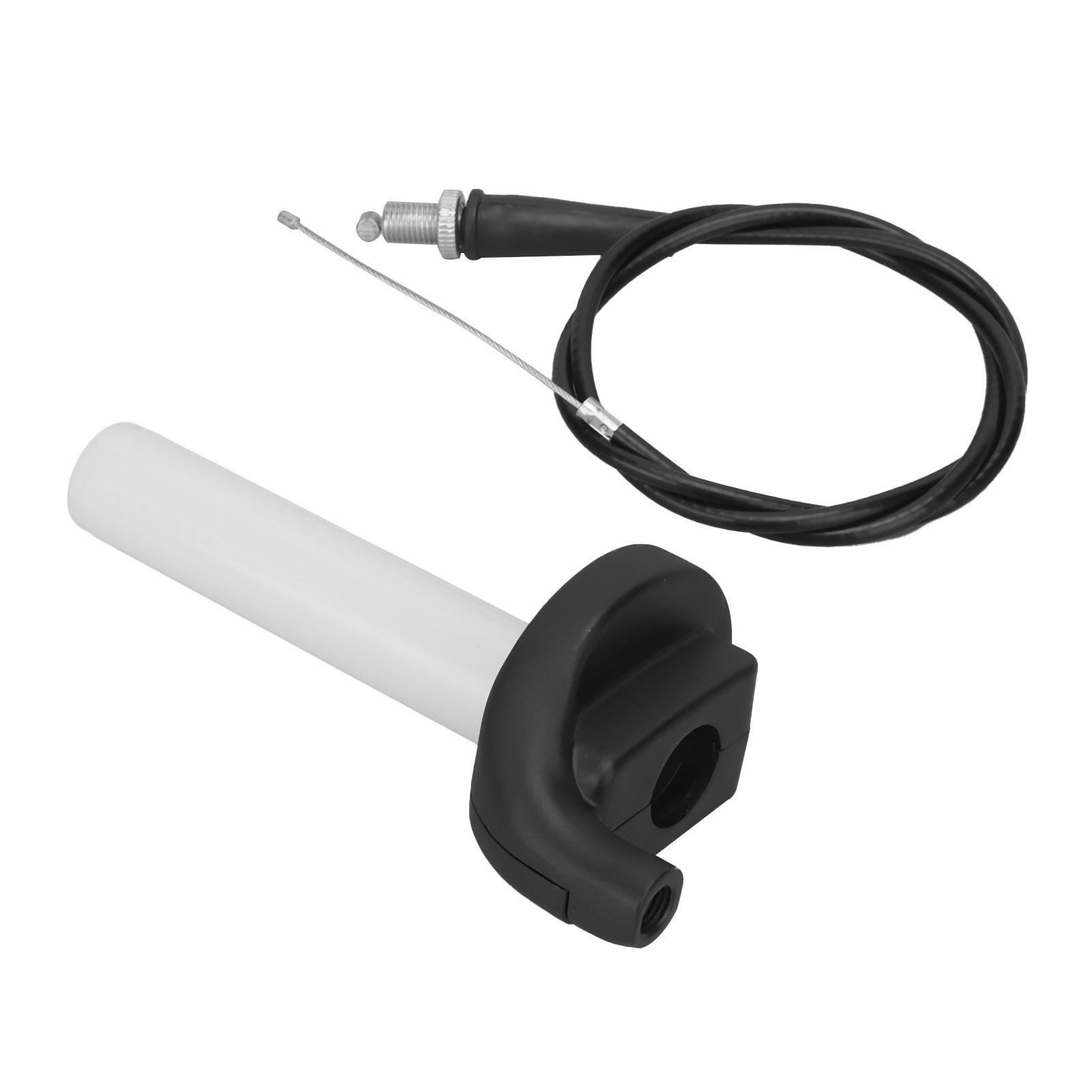 

Motorcycle Throttle Grip Quick Twister with Throttle Cable Replacement Universal for 0.9in