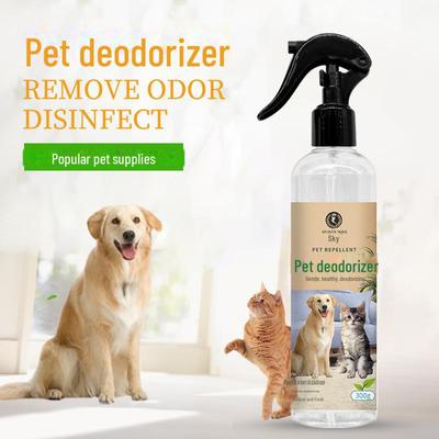 Haustier-Deodorant & Desinfektionsspray für Hunde, Indoor-Katzenstreu und Entfernung von Katzenurin-Geruch