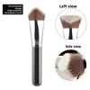 Single Pyramid-Shaped 3D 4D Contour Foundation Brush Makeup Artist Professional Makeup Brush Beauty Tool