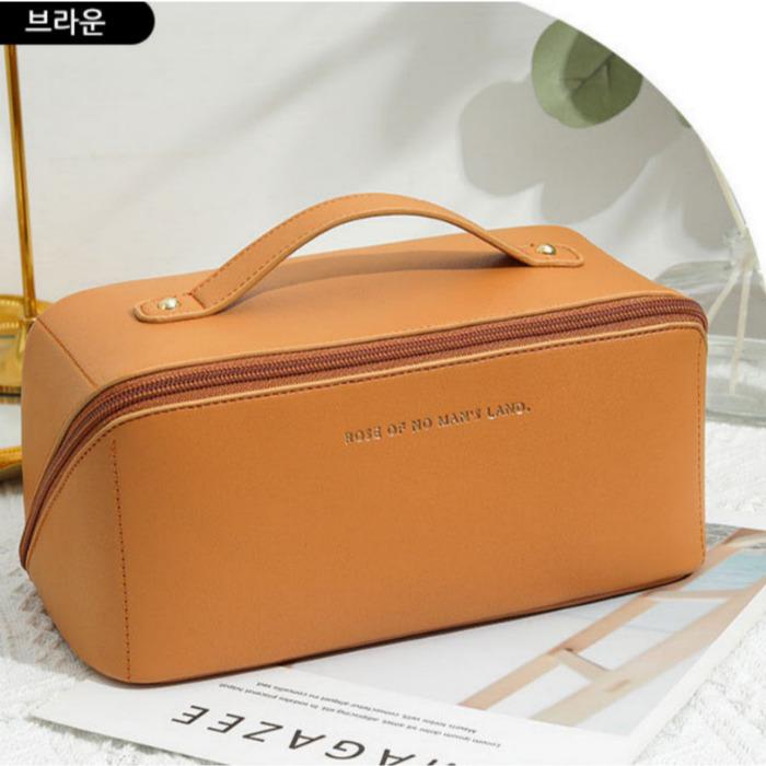 Expand Cosmetic Pouch Travel Expandable Storage Bag – K-Style Portable Makeup Organizer.
