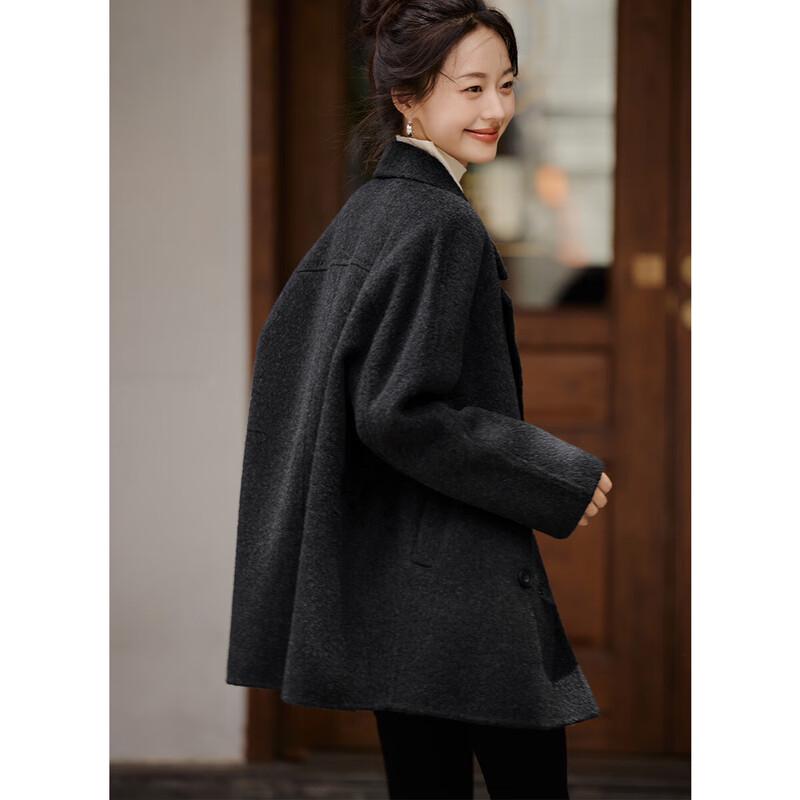 Women's Double-Faced All-Wool Longline Coat