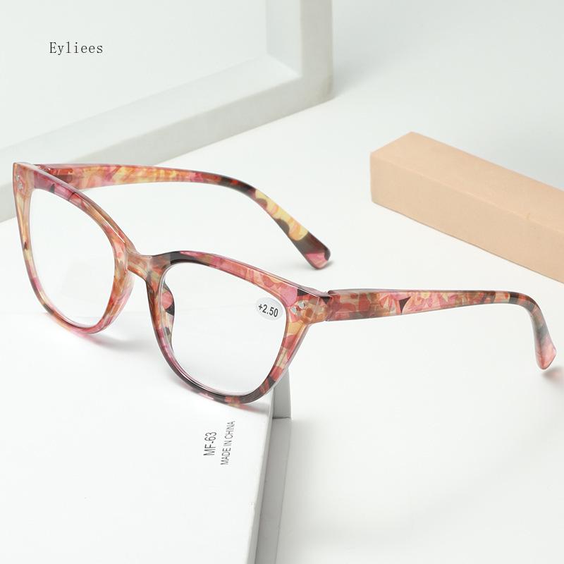 Cat Eye Reading Glasses Women Ultralight Presbyopic Glasses Anti Blue Light Spectacles +1.0 1.5 1.75 2.0 2.5 3.0 3.5 4.0