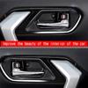 Authentic Bright Black Car Interior Door Handle Bowl Panel Frame Cover Trim Sticker For Toyota Raize/GR - Replacement