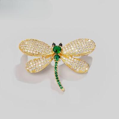 Dragonfly Brooch - Luxurious and High-end, Premium Fashion Brooch, Decorative Pin for Clothing and Accessories, Decorative Collar.