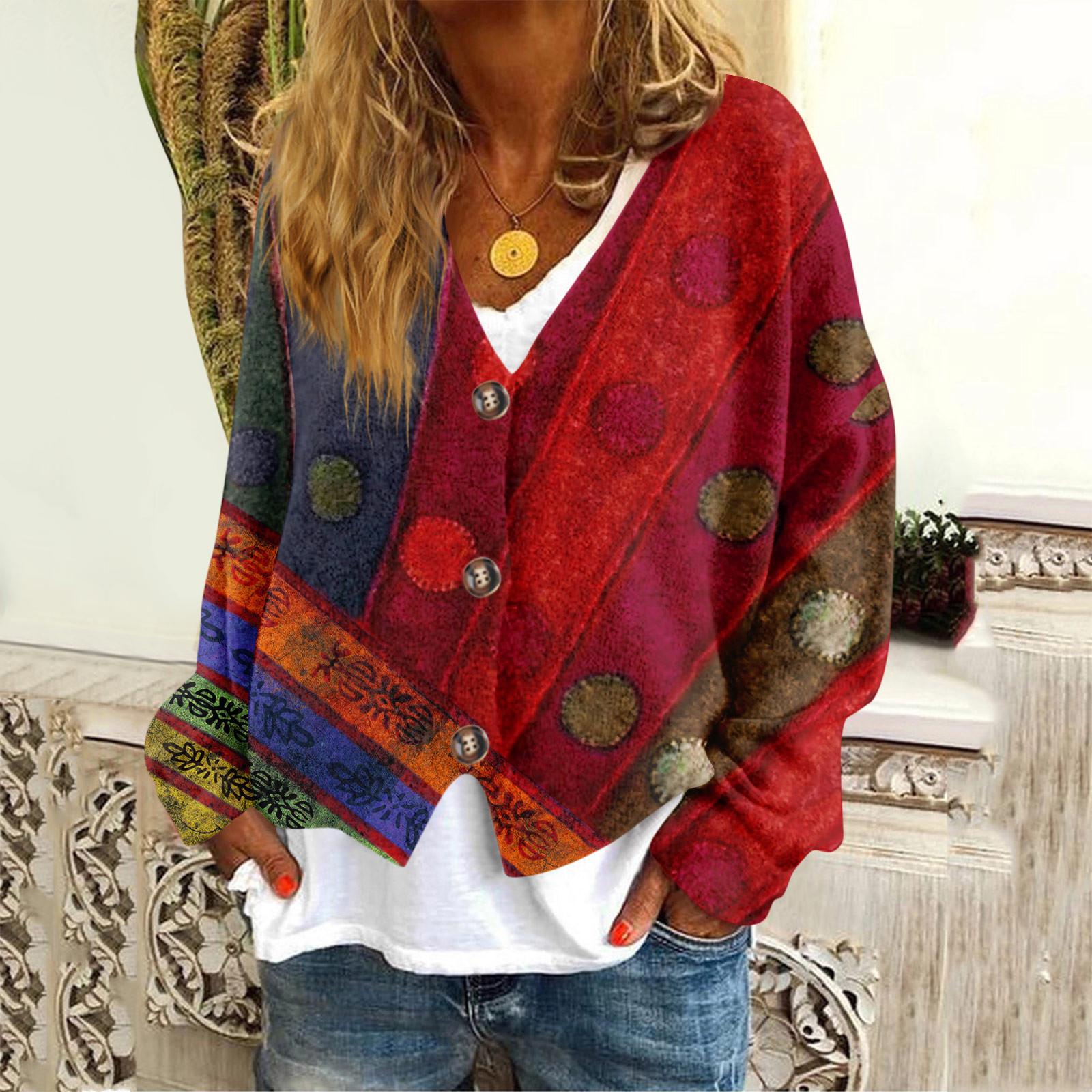 

Женская мода с длинным рукавом, рождественский принт «Снеговик-снежинка», куртка, кардиган XL винный