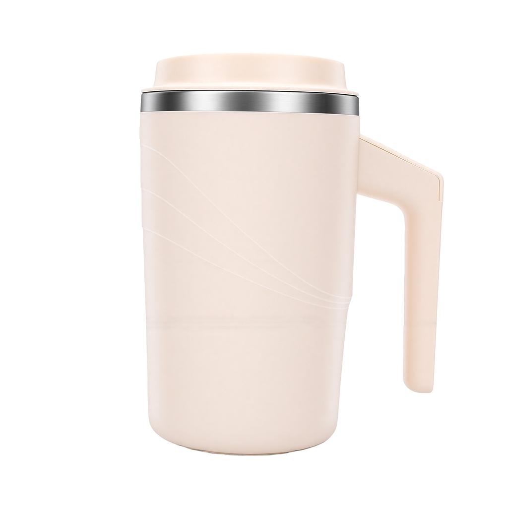 14.11oz Electromagnetic Self Stirring Coffee Mug Stainless Steel Automatic Electric Mixing Cup for Home Office Travel