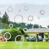 Colorful Sun Catcher Round Rainbow Static Glass Sticker for Windows to Prevent Bird Collisions