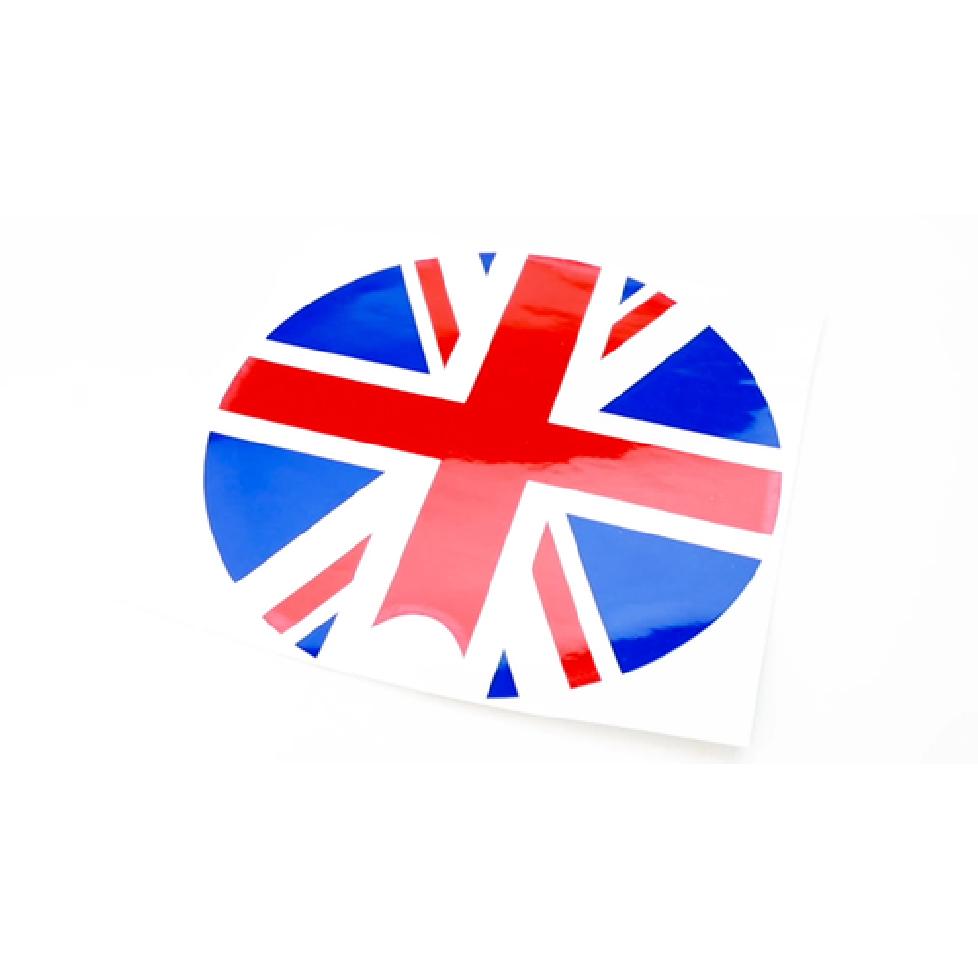 Union Jack UK Flag Pattern Vinyl Sticker Decal For Mini Cooper Gas Cap Cover