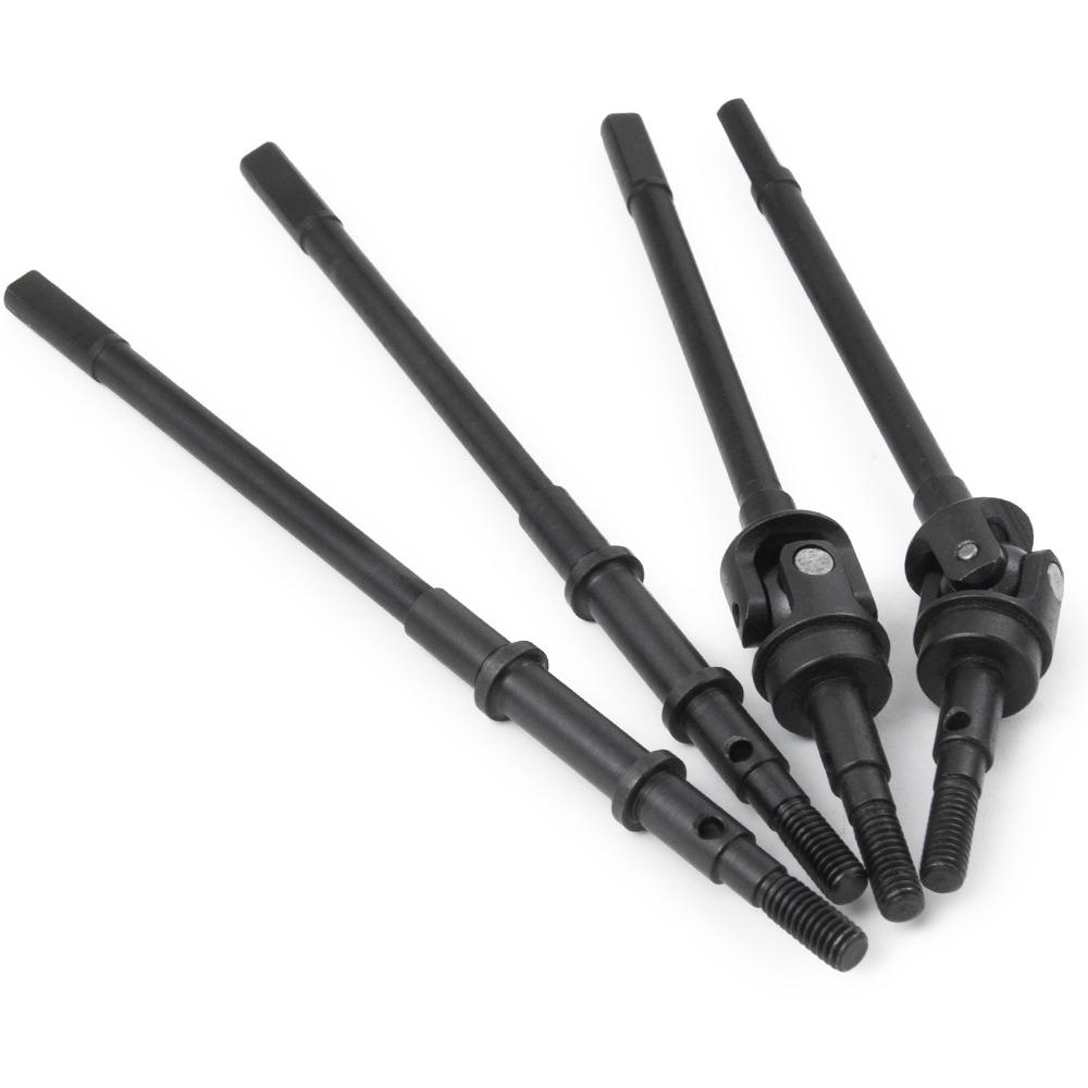 Heavy Duty AR44 Axles Front Rear Joint CVD Drive Shaft Dogbone - for 1/10 RC Crawler Axial SCX10-II 90046/90047 JEEP Wrangler