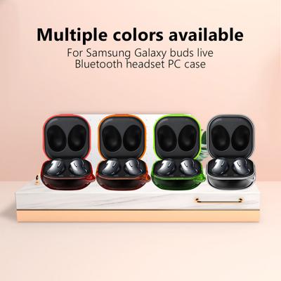 Funda para auriculares de PC para Samsung Galaxy Buds Live, funda protectora transparente para auriculares