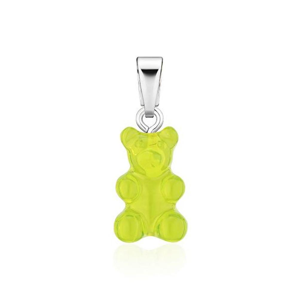 

[CRYSTAL HAZE] BEAR-LIME-CLASSIC CONNECTOR SILVER Women s Charm NOSTALGIA BEAR-LIME-CLASSIC CONNECTOR SILVER