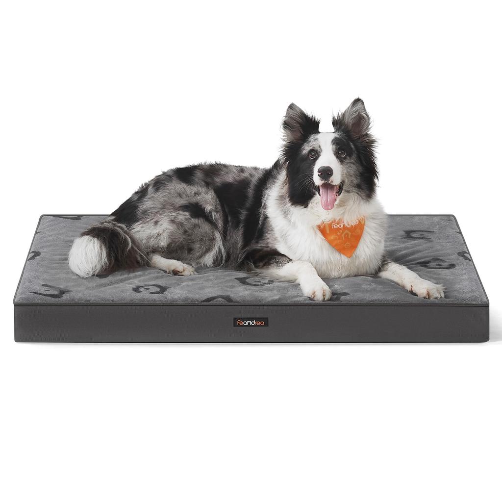 FEANDREA Washable Dog Versatile Pet 105x73x10cm Bed, Summer, Fluffy, Non-Slip, Clean, Bed, (PGW243G01)