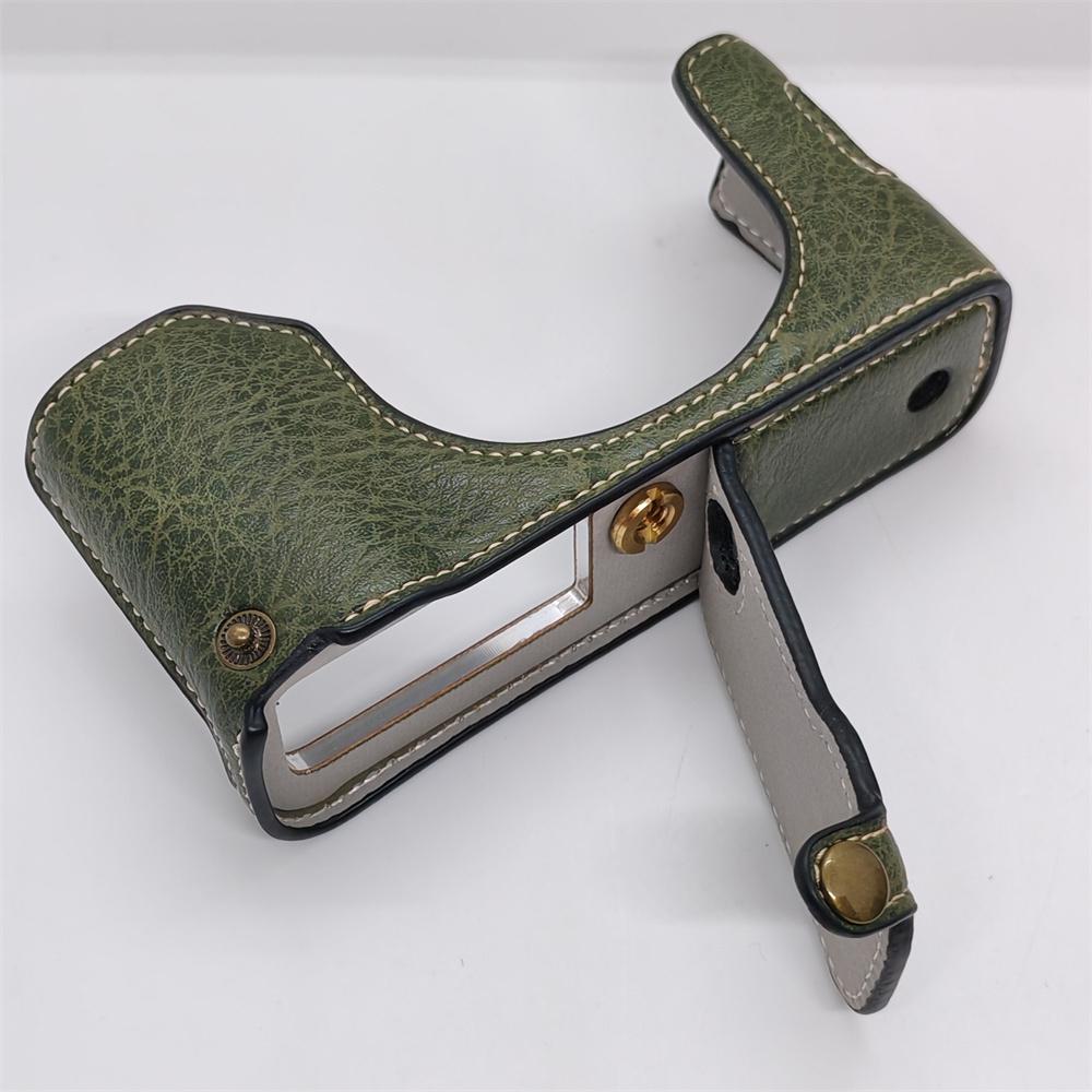 

Получехол из ПУ кожи для камеры Fujifilm X100VI Fuji X100VI Крышка основания с отверстием для аккумулятора