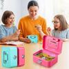 Metal Money Safe Case with Key Lock Box Creative Lockable Cash Box  Store Use