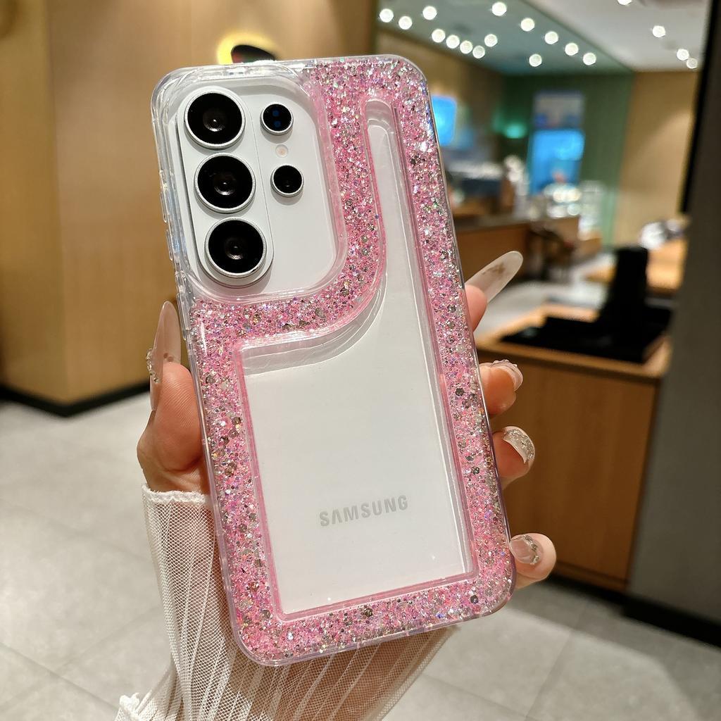 Applicable to Samsung S26U mobile phone case creative versatile DIY advanced S26 luxury rhinestone mobile phone S25U mobile phone