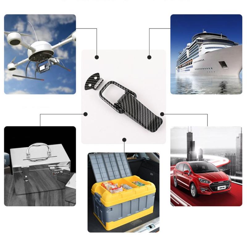 2 Pcs Fastener Clip Universal Security Hook Lock Clip Kit Bumper Quick Release Hook Lock Clip for Drone Car Accessories
