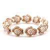 Bohemian Blue Turquoise Turtle Bracelet Ornaments Turtle Bracelet Chain  Women