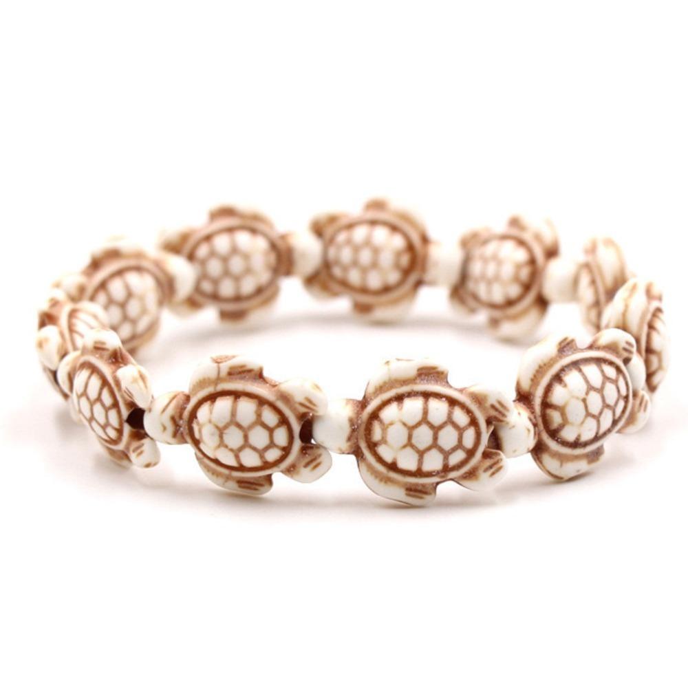 Bohemian Blue Turquoise Turtle Bracelet Ornaments Turtle Bracelet Chain  Women