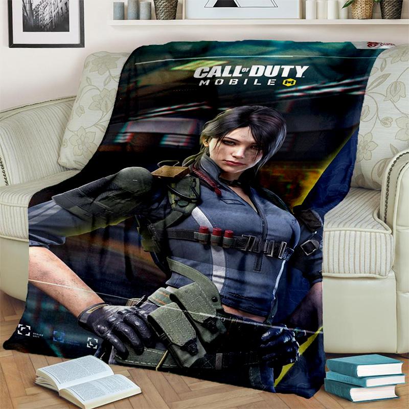 3D Call of Duty,COD Game, Gamer HD Blanket,Soft Throw Blanket for Home Bedroom Bed Sofa Picnic Travel Office Cover Blanket Kids