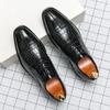 Men Derby Shoes Lace-up Business Men Shoes Black Brown Pu Shoes for Men with  Size 38-48 Mens Dress
