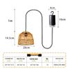 Rattan Weave Solar Camping Light