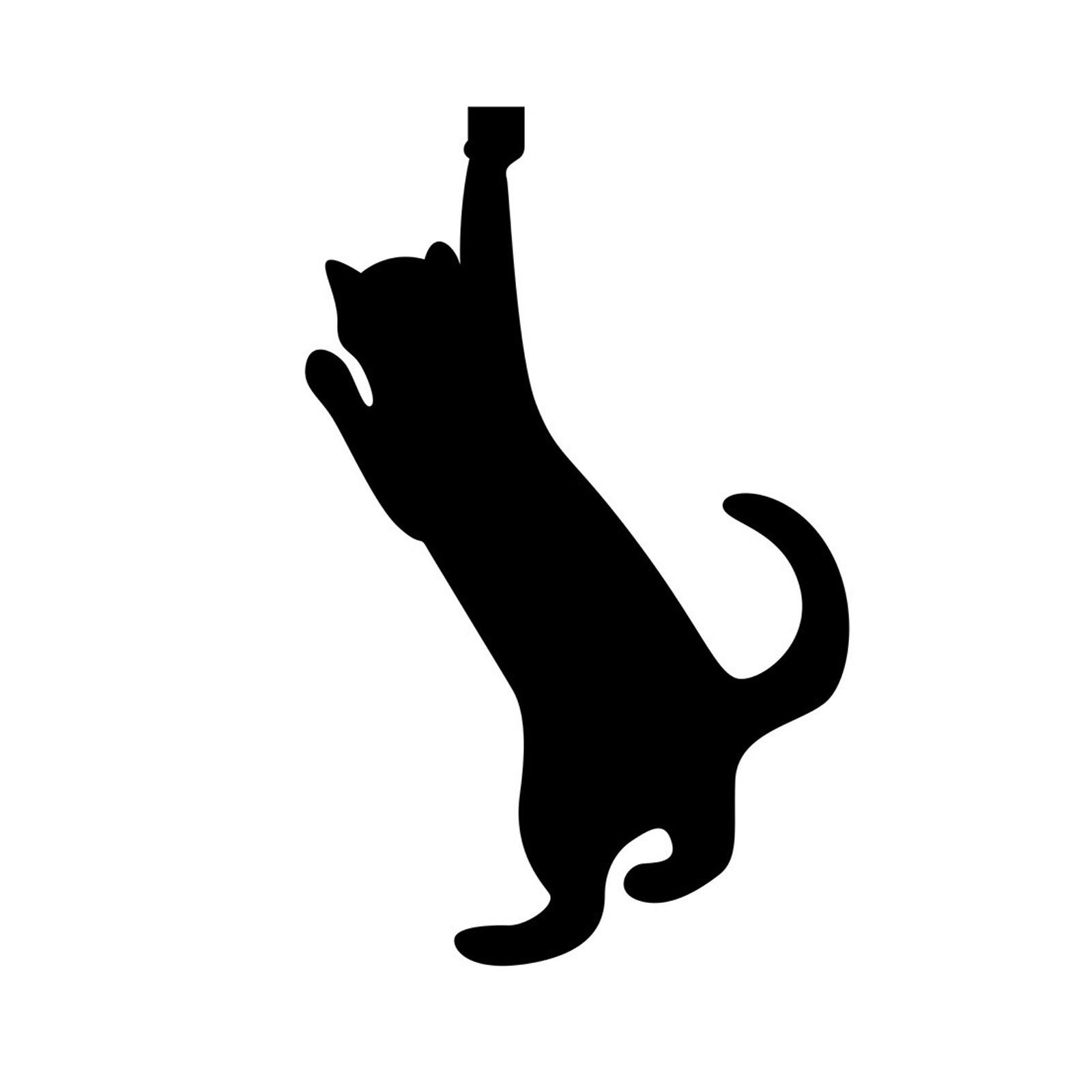 

Закладка «Комбинация кошек». Железный черный имитация животных украшения новый силуэт художественная закладка One Size