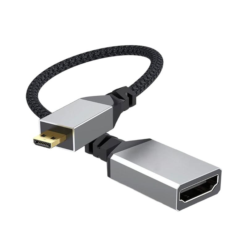 Fast Speed Video Male to Female Connector Cable Conversion Wire Line Supports 4K 60Hz for Home Entertainment