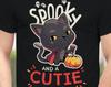 Spooky Vampire Black Cat t-Shirt and Kids Tshirt