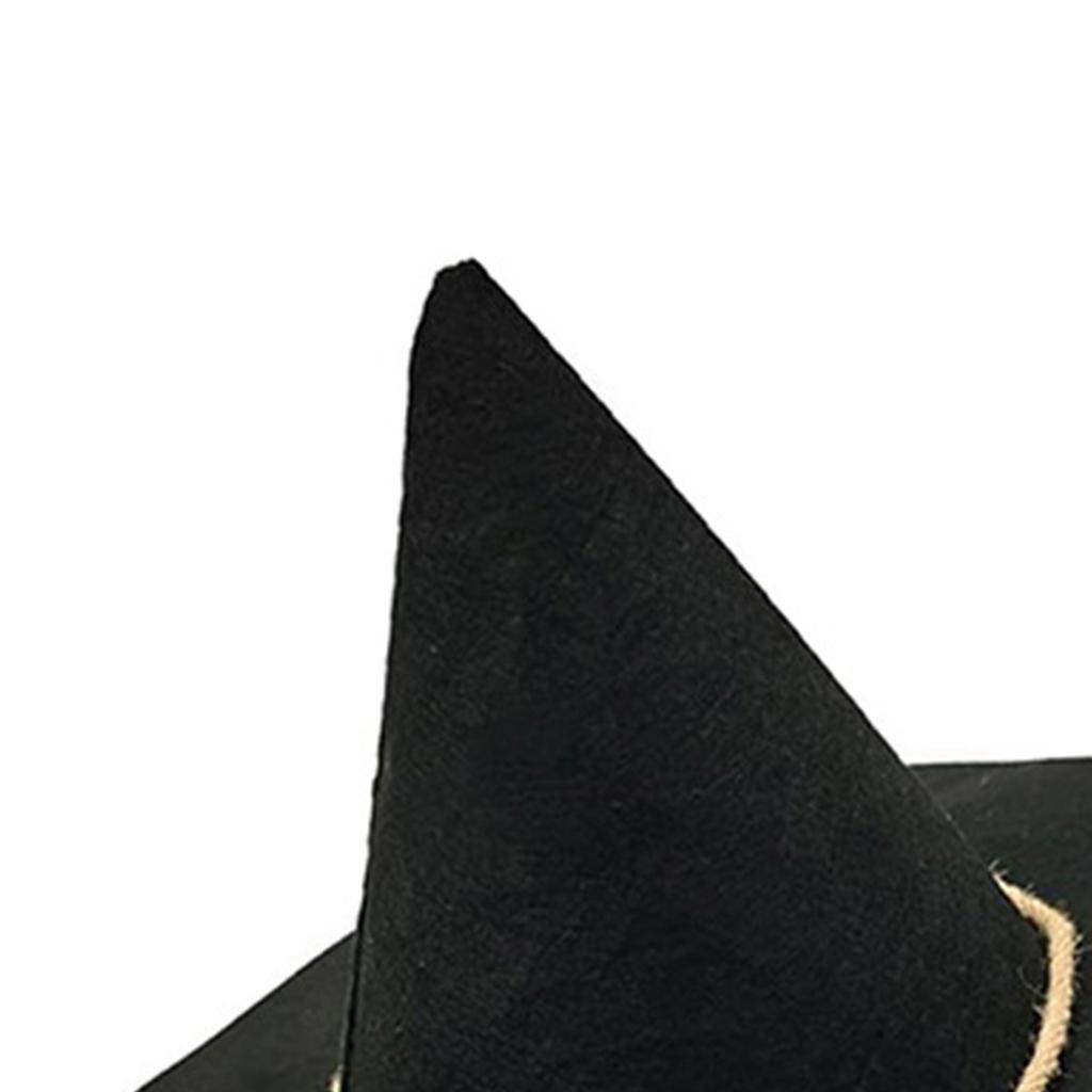 Comfortable Witch Hat Adult Teen Halloween Parties Witch Hat Practical Adult Cosplay Hat for Carnivals Photography