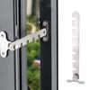 2Pcs Stainless Steel Adjustable Window Safety Lock Tilt Control Window Stopper for Adjusting Window Opening