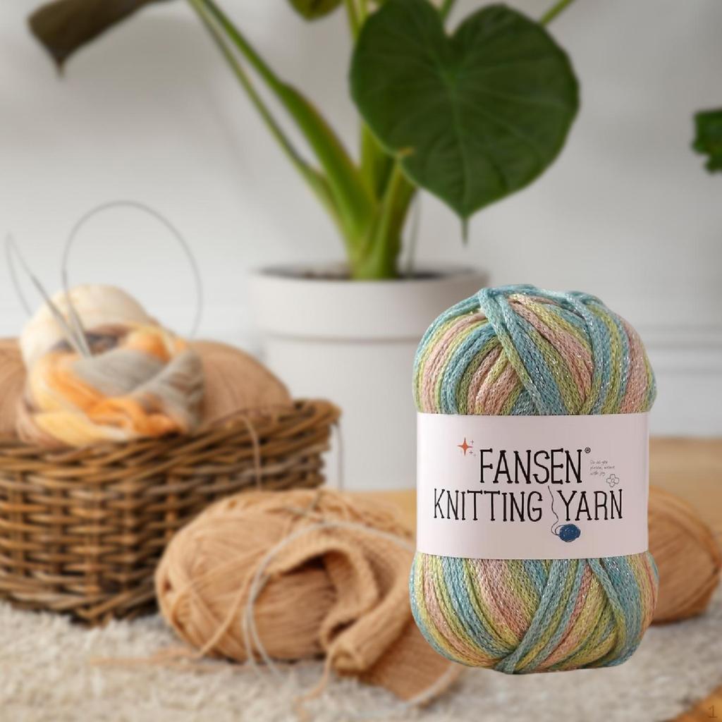 Acrylic Yarn Hand Knitting Comfortable Crochet for DIY Sweater Crafting