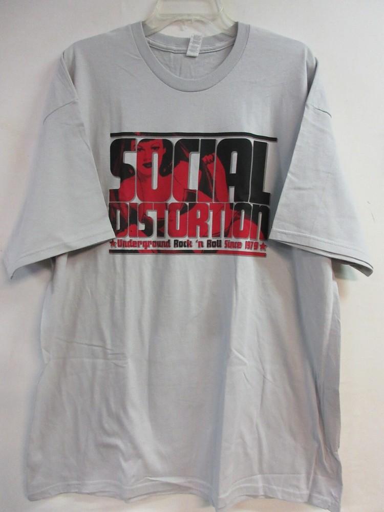 SOCIAL DISTORTION OFFICIAL MERCH SINCE 1979 BAND CONCERT MUSIC SHIRT 2XL / XXL Unisex T-Shirt XL
