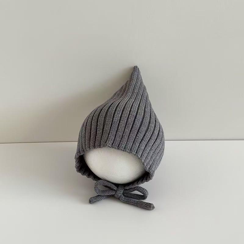 Baby-Elfen-Ohrenschützer-Strickmütze im koreanischen Stil - Niedlich und warm für Herbst & Winter