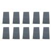 10PCS Sandless Sand Bags Drawstring Flood Water Barriers Polyester 9.8x19.7in Dam Bag for Basement