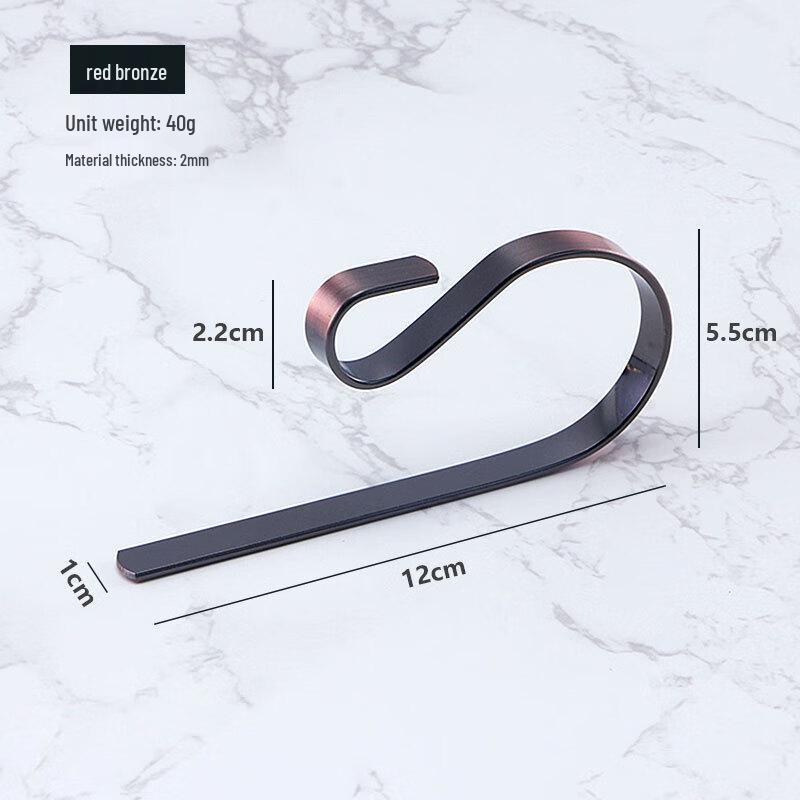 Christmas Stocking Fireplace Mantel Hooks - 6 Pack