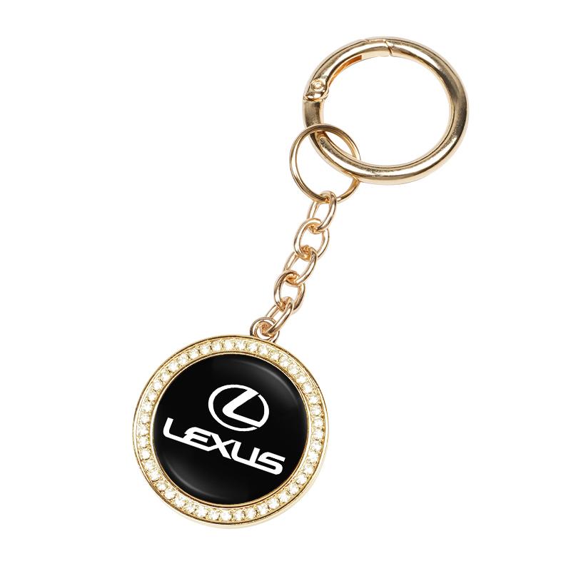 

Car Key Rings Keychain Pendant for Lexus F SPORT CT ES GS NX IS250 IS200 CT200h GS300 LS430 RX450h LX57 GS300 LS430 RX450h золотий