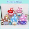 Pattern Mushroom Cute And Portable Function Children Trendy Nylon Wallet Chest