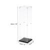 Clear Acrylic Display Case Dustproof Display Box Storage for Collectibles Assemble Action Figures Toy Car Model Collection Show
