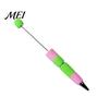 DIY Crafting Pens Beadable Pen, Colorful Fancy Beaded Ballpoint Smooth Flow Gift for Students, Party Favors, Creative Office Supplies