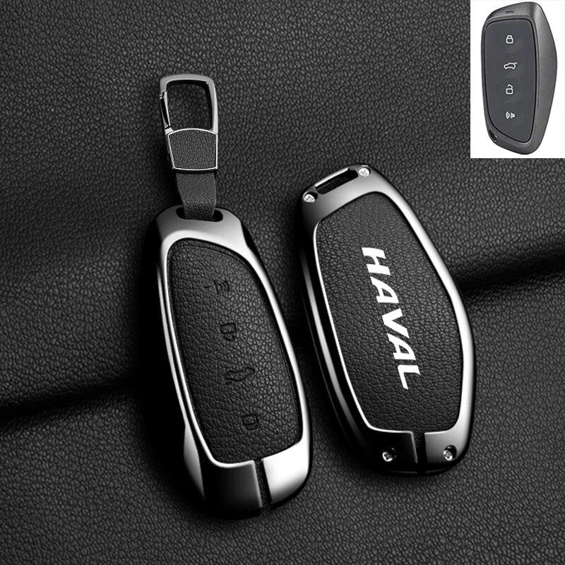 Goat Leather Car Key Case For Haval Xy H6 Dargo M6 H9 H6S F7 F7X Jolion X Dog H2 H3 H5 H7 H8 M4 F7H H2S Key Case Car Remote Key