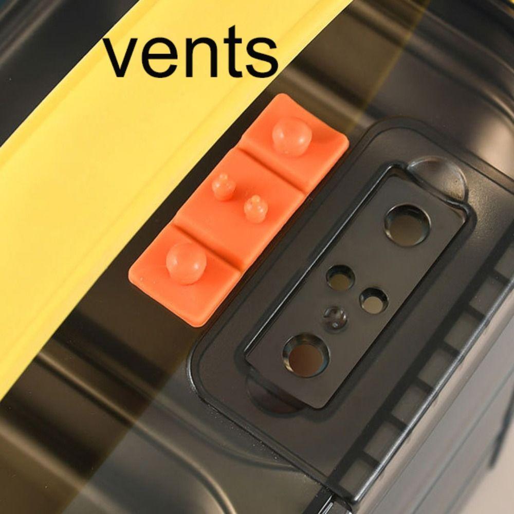 Practical 600ml Insulated Lunch Box Detachable Microwaveable Food Box with Handle Rectangular Kitchen Storage Box Winter