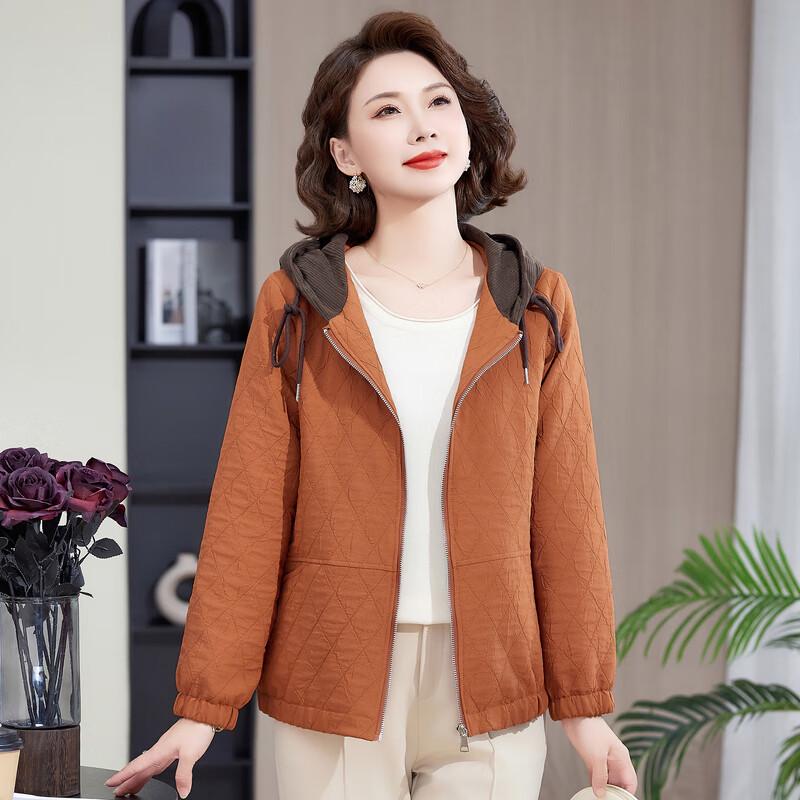 Lässige Damen-Kapuzenjacke mit Reißverschluss