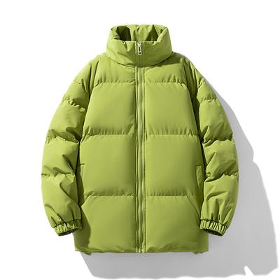 Winter Jugend Sport Steppjacke Lässig Locker Trend Stehkragen Outdoorjacke Steppjacke Herrenbekleidung