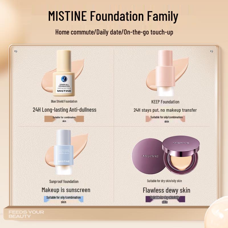 Mistine Blue Shield Liquid Foundation