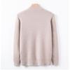 Autumn and Winter Plus Fleece, Middle-aged and Elderly Women's One-piece Fleece Warm Bottoming Shirt, Autumn Tops
