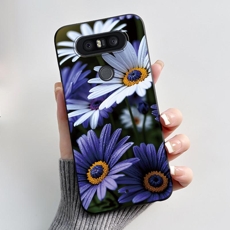 Casing For LG Q8 (2017) Luxury Dragon Cute Cool Boys Girls Black Matte Soft Silicone Phone Case Back Cover Protective TPU Shell