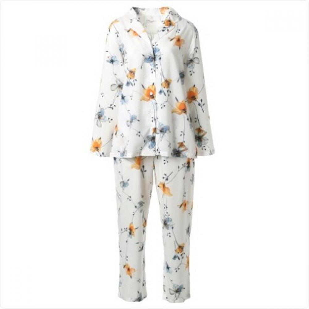 Triumph Premium 30d Flower Long Sleeve Pajama Tfwpj121iv