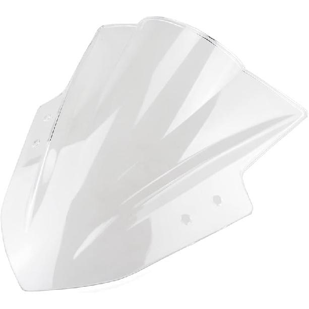 

WYNMOTO Dark-Iridium Windshield Scooter WindScreen Wind Deflectors Wind Double Bubble Fit for Kawasaki EX300R Ninja 300 2013 2014 2015 2016 2017 чистый